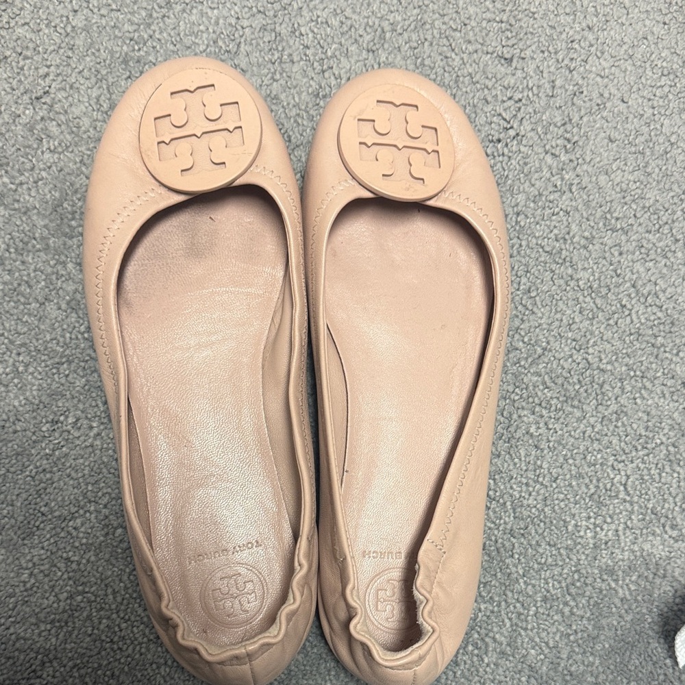 Tory Burch Women's Nude Ballet Flats